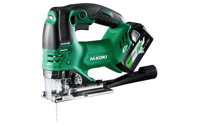 Hitachi Hikoki decoupeerzaag MULTI VOLT(36V) CJ36DA met accu's en lader.