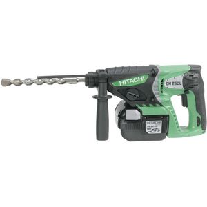 Hitachi Hikoki Boorhamer DH25DL,  25,2V met accu's en lader,  OP=OP 1