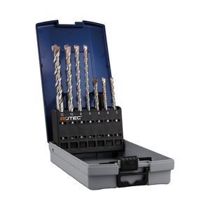 Libilé Hamerboor SDS-plus set V-Breaker 900.1010k, in ABS-cassette 7dlg 7 t/m 12mm 1