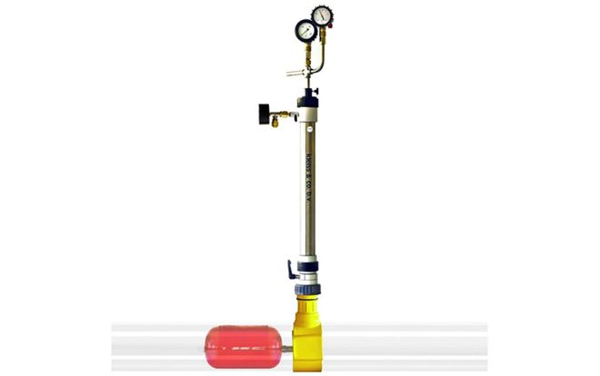Blazenset apparaat BZA-P3, DN50 t/m DN200