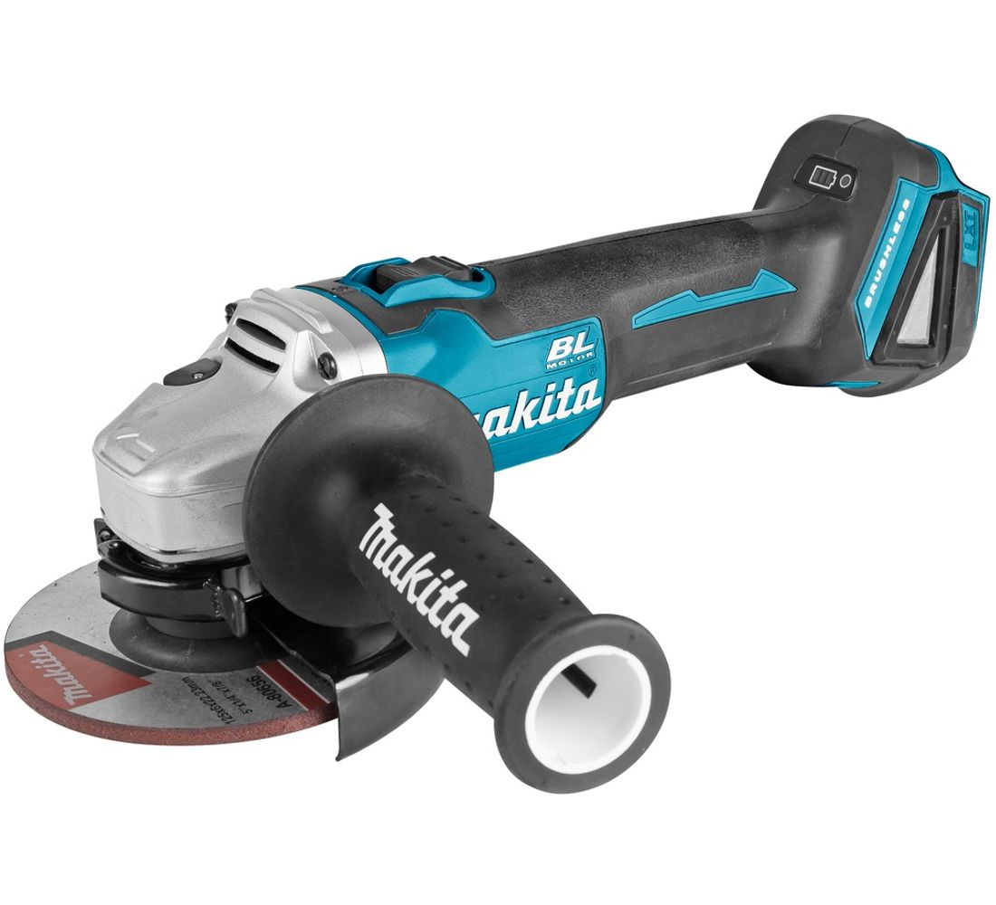 Makita DGA504Z 18V Li-Ion Accu haakse slijper BODY - 125mm - koolborstelloos 1