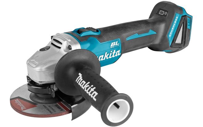 Makita DGA504Z 18V Li-Ion Accu haakse slijper BODY - 125mm - koolborstelloos