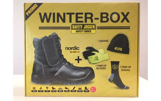 Safety Jogger Nordic S3 Werklaarzen Winterbox Maat 38