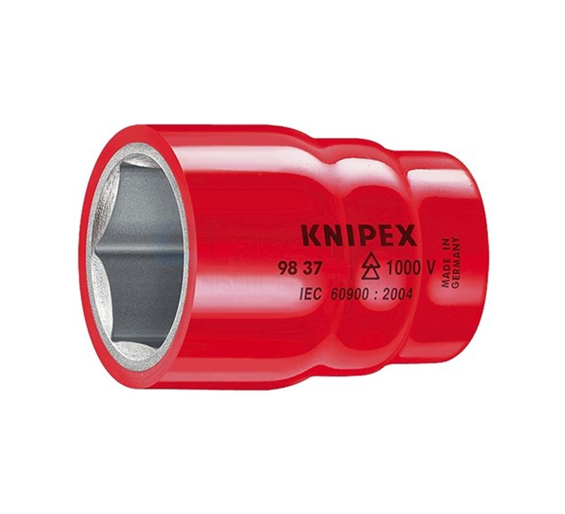 Knipex 983710 VDE Dopsleutel - Zeskant - 10mm - 3/8" (L=42mm) 1