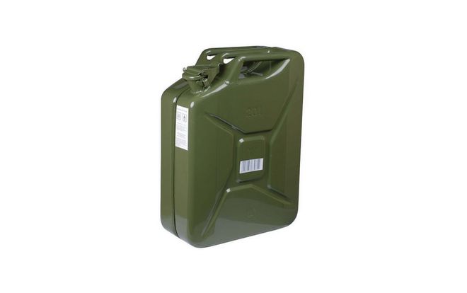 Libilé metalen jerrycan 20 liter groen