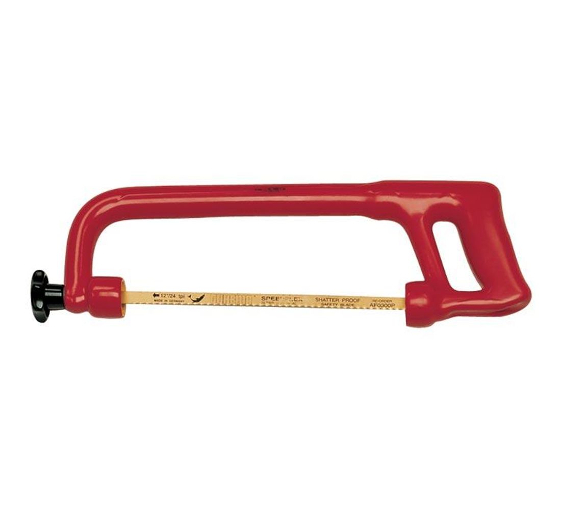 Friedrich Metaalzaag 300mm,  aluminium frame met spanner 1000V 1