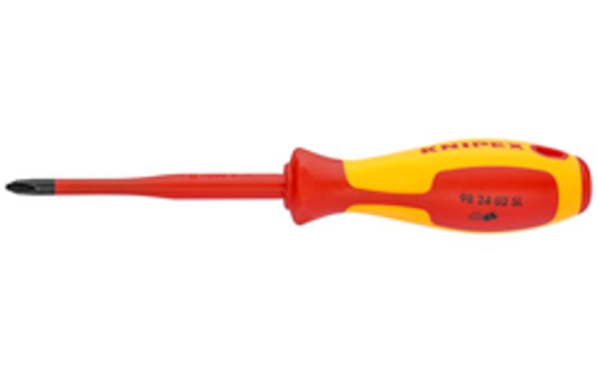 Knipex 982402SL VDE Kruis Schroevendraaier PH2.