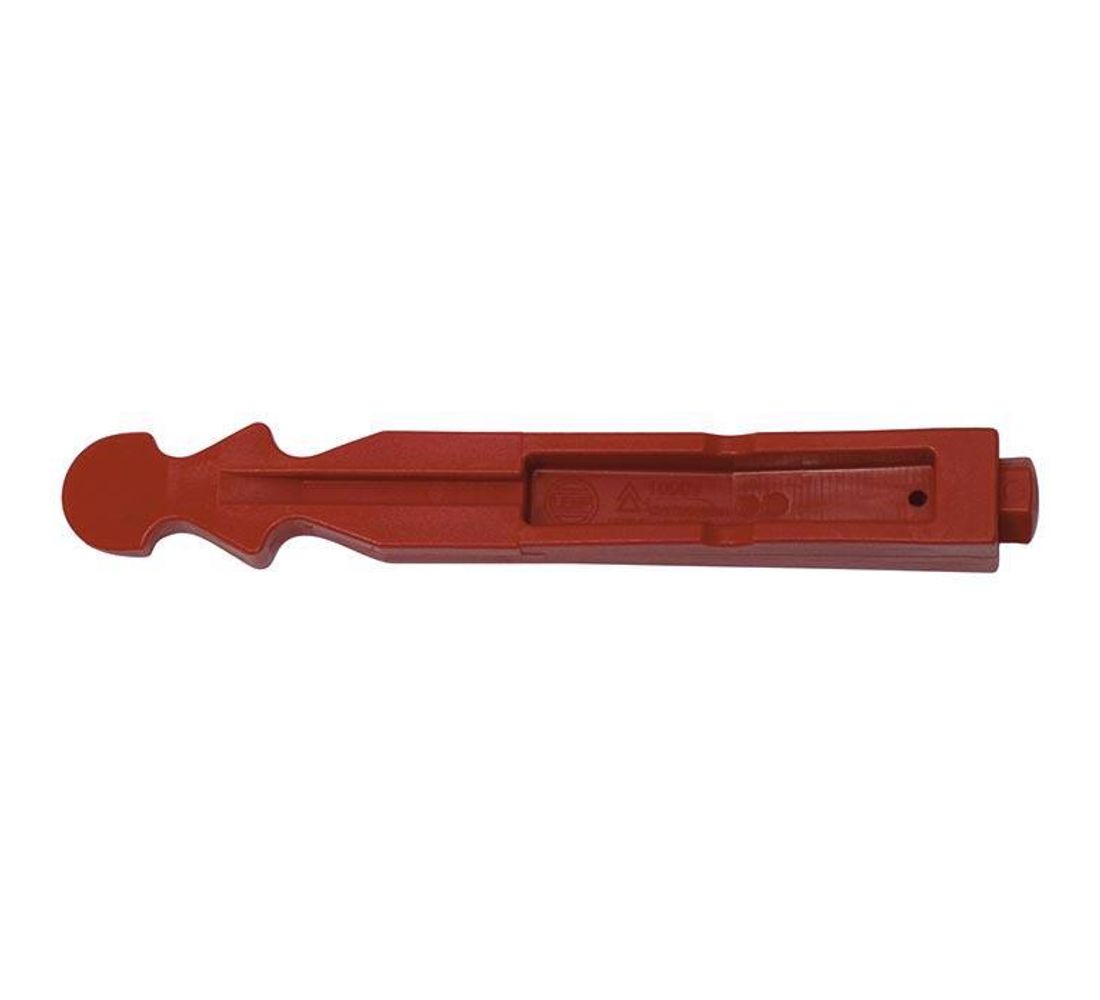 Wiggen Friedrich Kunststof Wig 1000V 240x30x30 rood anti-slip 4007555467032 1