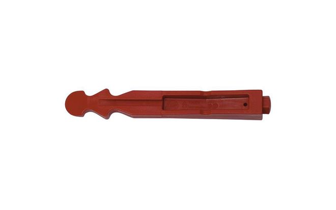 Wiggen Friedrich Kunststof Wig 1000V 240x30x30 rood anti-slip 4007555467032