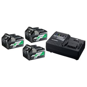 Hitachi Hikoki UC18YSL3WA3 BoosterPack Multi-Volt - 3 x 5Ah 18V / 2,5Ah 36V + Lader UC18YSL3 1