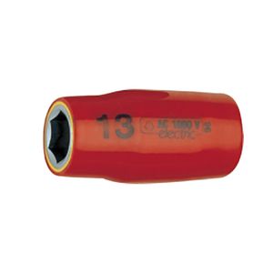 -Friedrich 1/2" Zeskantdop Nr.350 1000V kort 9mm 4007555350099 1