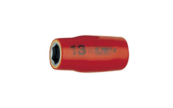 -Friedrich 1/2" Zeskantdop Nr.350 1000V kort 9mm 4007555350099