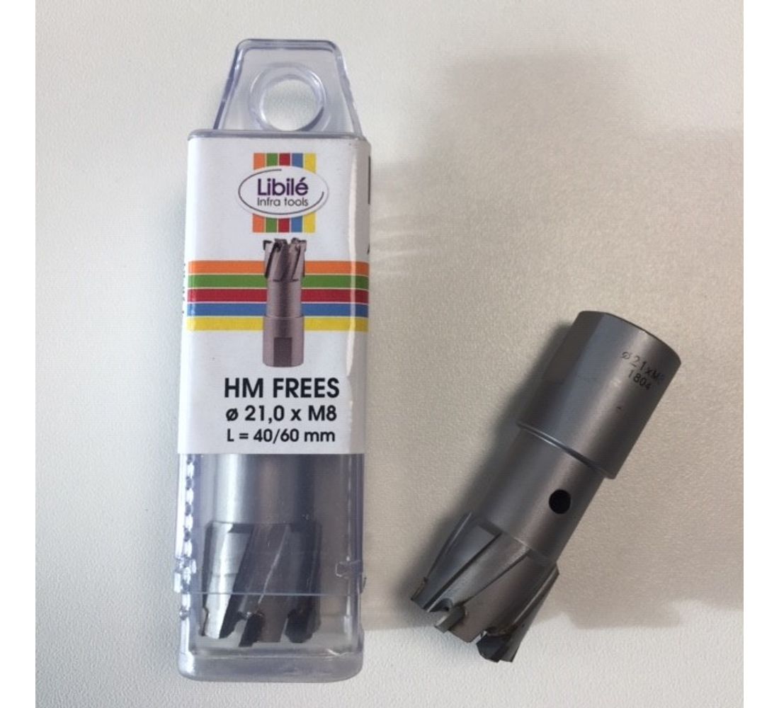 LIBILÉ HM frees 21,0 mm x M8 1