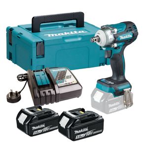 Makita DTW300RTJ 18Volt Slagmoersleutel set 2,5Ah in box 1