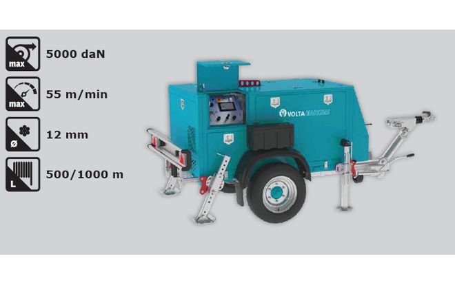 Kabellier 5ton 1.8 VM 5000 SLD