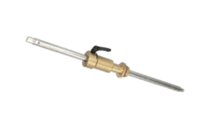 TBA3102 TBA Boor spindel met voeding RVS + Messing