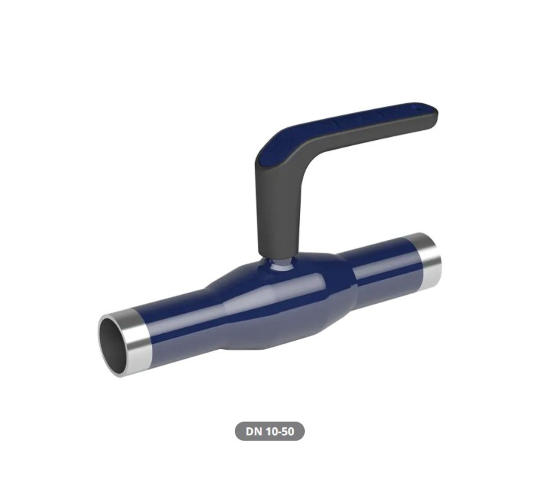 Serie 100. Steel ball valves, RB, las/las 1