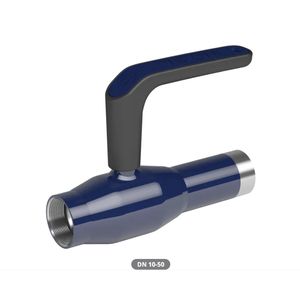 Serie 101. Steel ball valves, RB, binnendraad/las 1