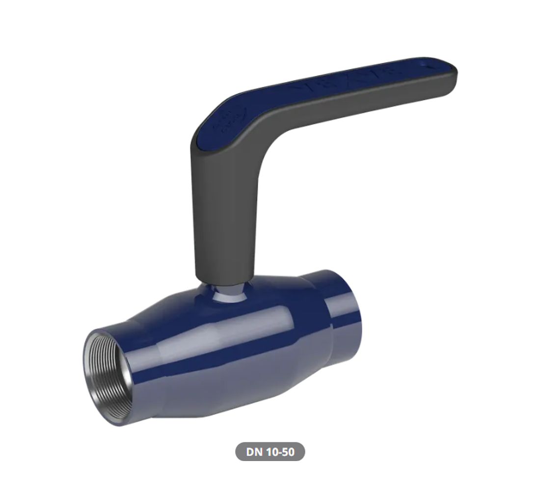 Serie 102. Steel ball valves, RB, binnendraad / binnendraad 1