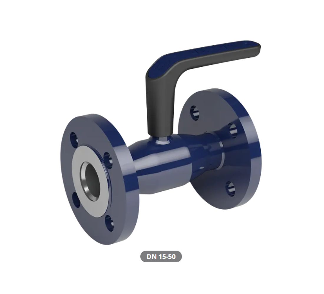 Serie 103. Steel ball valves, RB, flens/flens 1