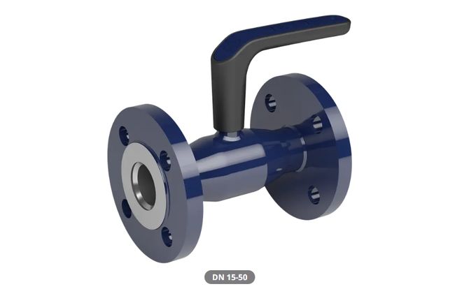 Serie 103. Steel ball valves, RB, flens/flens