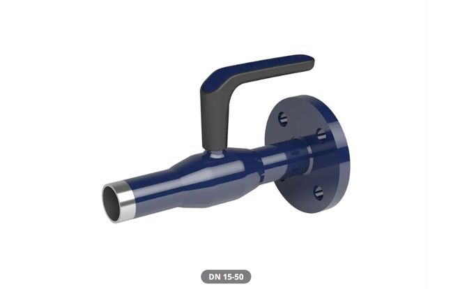 Serie 105. Steel ball valves, RB, flens/las