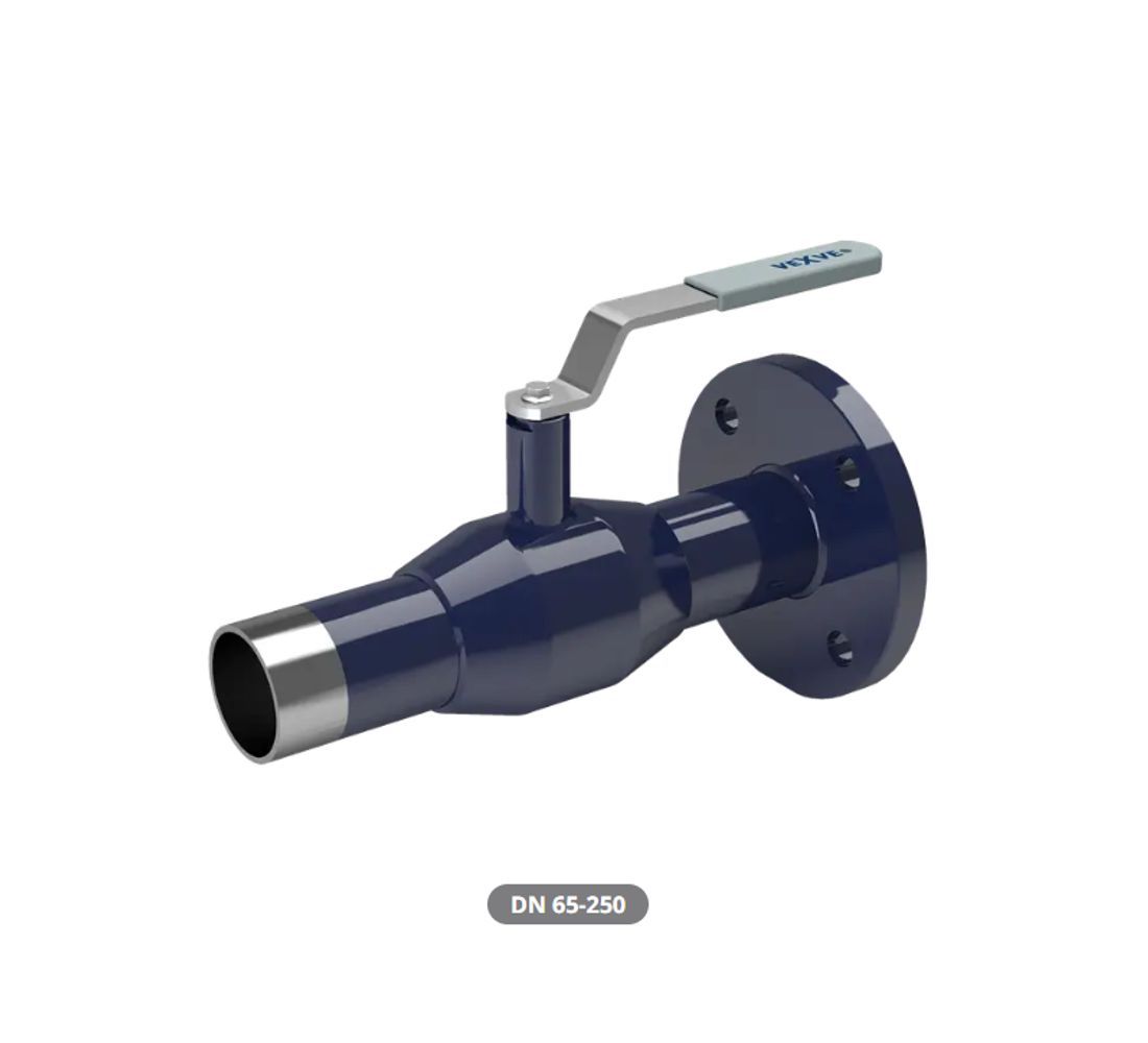 Serie 105. Steel ball valves, RB, flens/las 2