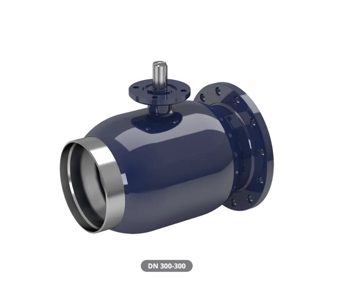 Serie 105. Steel ball valves, RB, flens/las 3