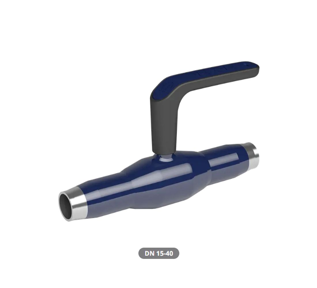 Serie 150. Steel ball valves, FB, las/las 1