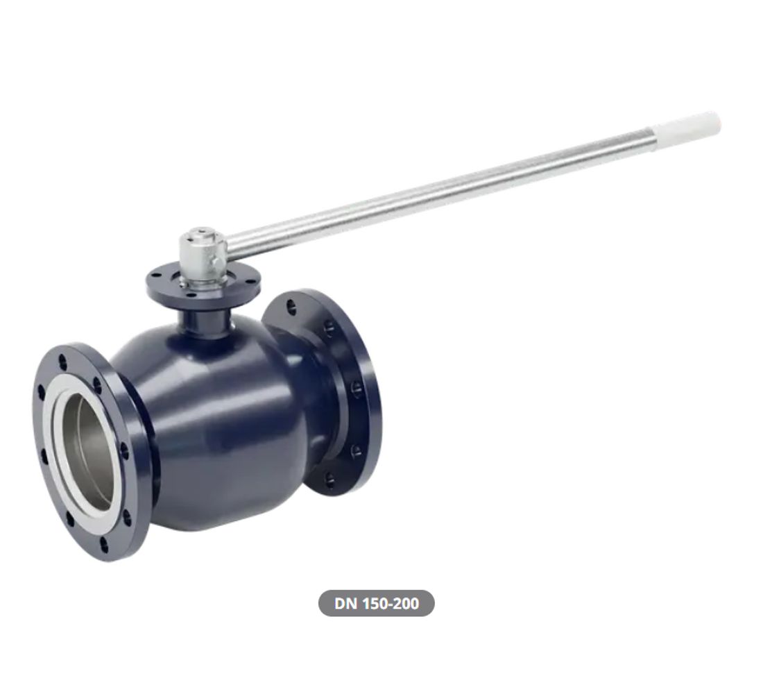 Serie 153. Steel ball valves, FB, flens/flens 3