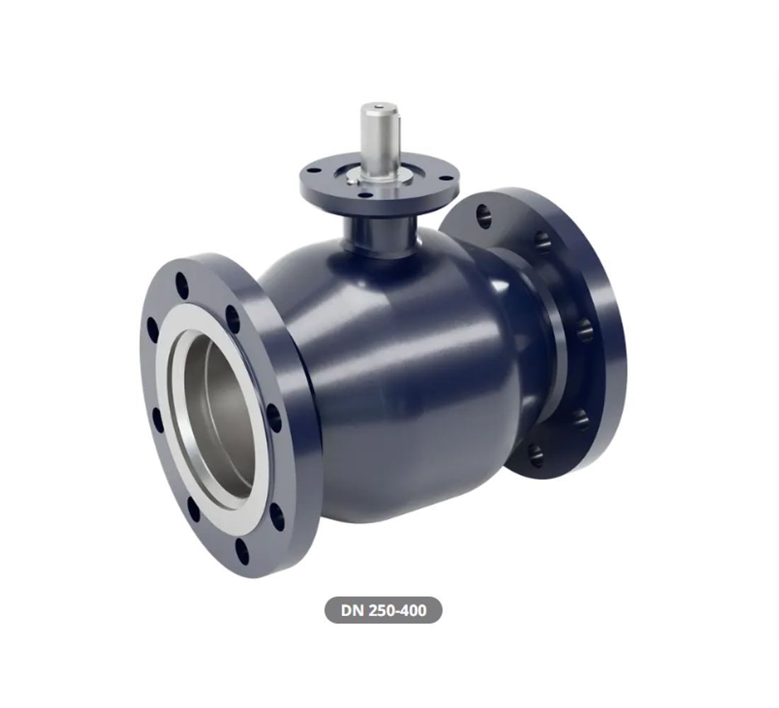 Serie 153. Steel ball valves, FB, flens/flens 4