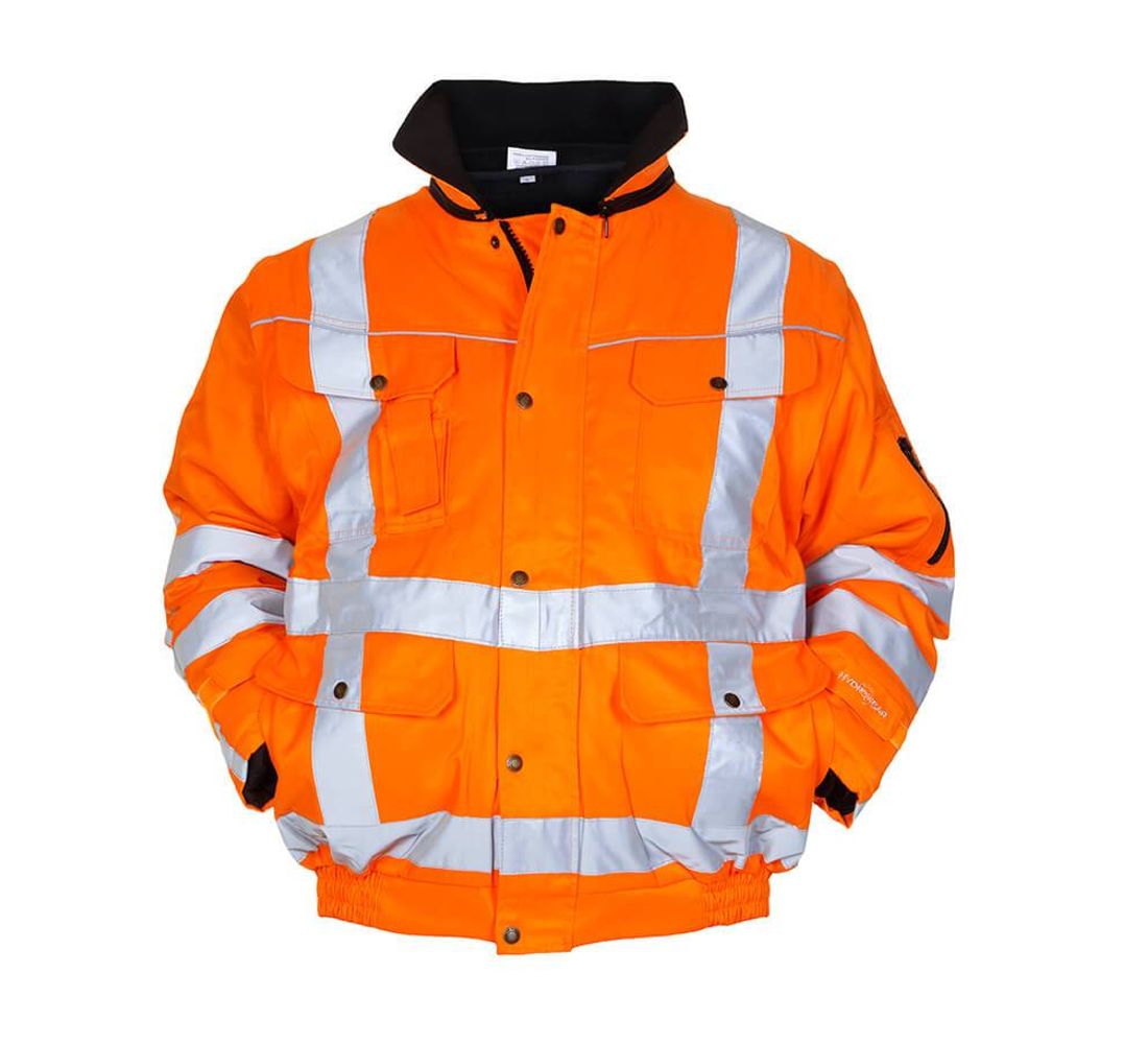 Oranje 2815 HYDROWEAR Doorwerk jas+voering Oranje/signaal Mt 54 - L 1