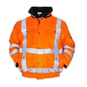 Oranje 2815 HYDROWEAR Doorwerk jas+voering Oranje/signaal Mt 54 - L 1