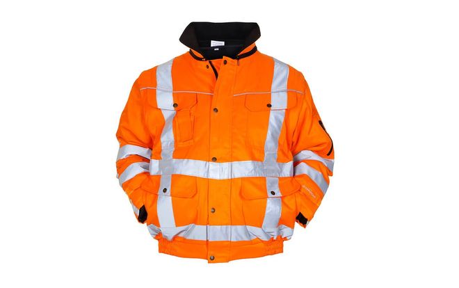 Oranje 2815 HYDROWEAR Doorwerk jas+voering Oranje/signaal Mt 54 - L