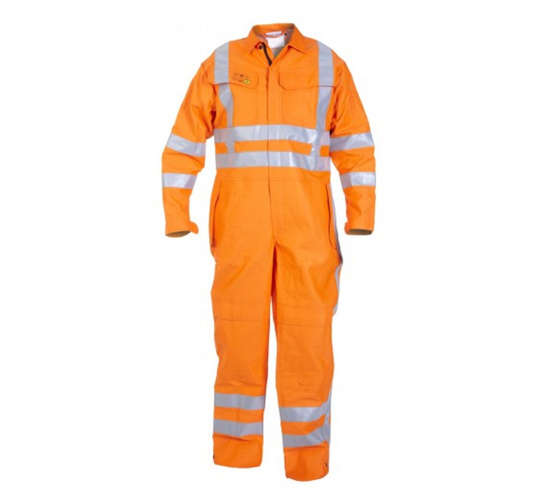 VIAG werk overall Oranje mt 54 1