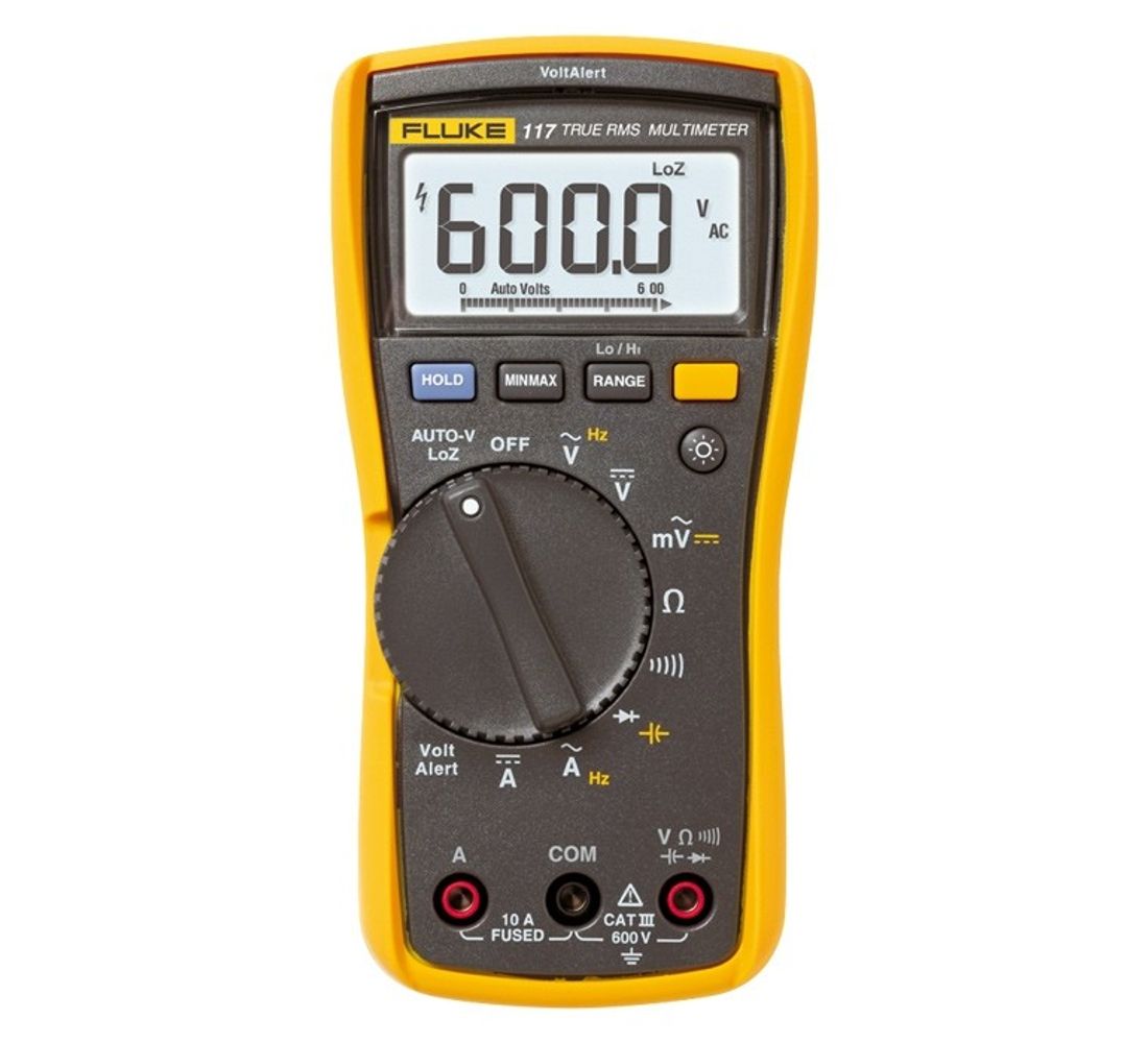 Fluke 117 Multimeter incl contactloze spanningsdetectie 1