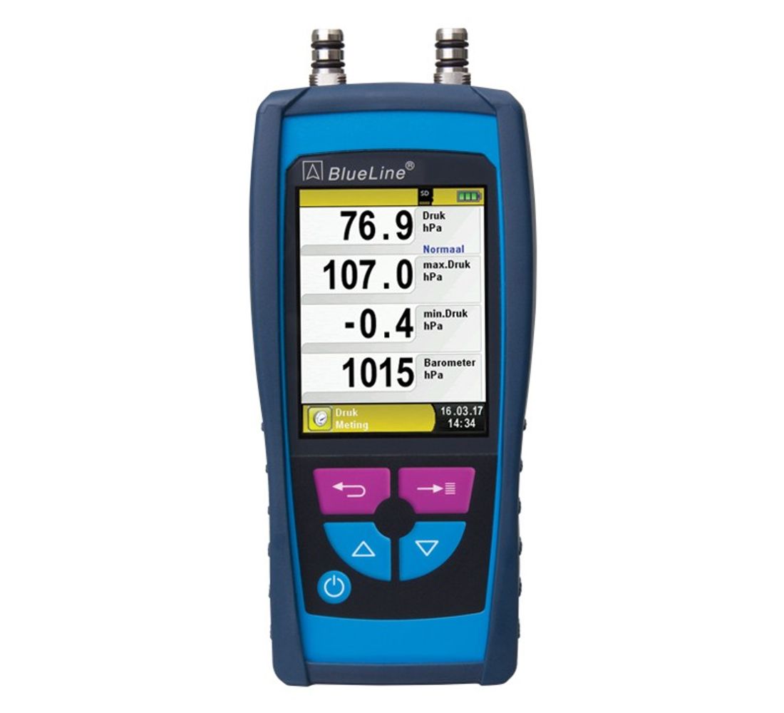 Blueline Drukverschilmeter S4601ST (exclusief kalibratie) 1