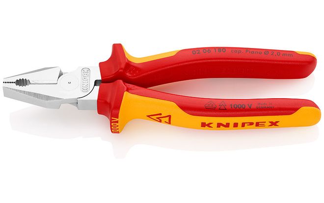 Knipex 0206180 VDE Combinatietang 180-1000V