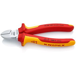 Knipex 7006160 Zijkniptang 160 mm -1000V 1