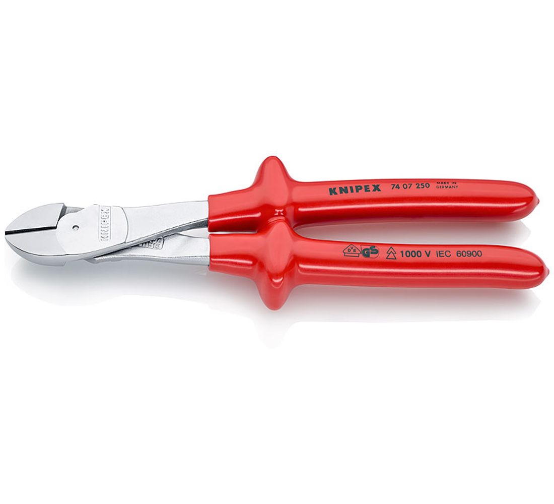 Knipex 7407250 Kracht zijknip tang 250mm -1000V 1