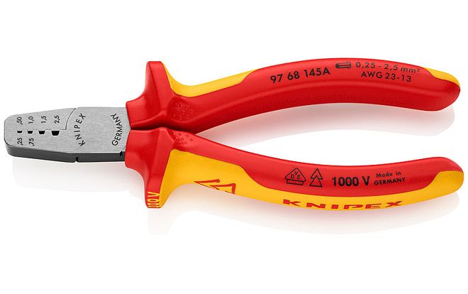 Knipex 9768145A Aderhulstang 146-1000V 0,25 tot 2,5 mm²