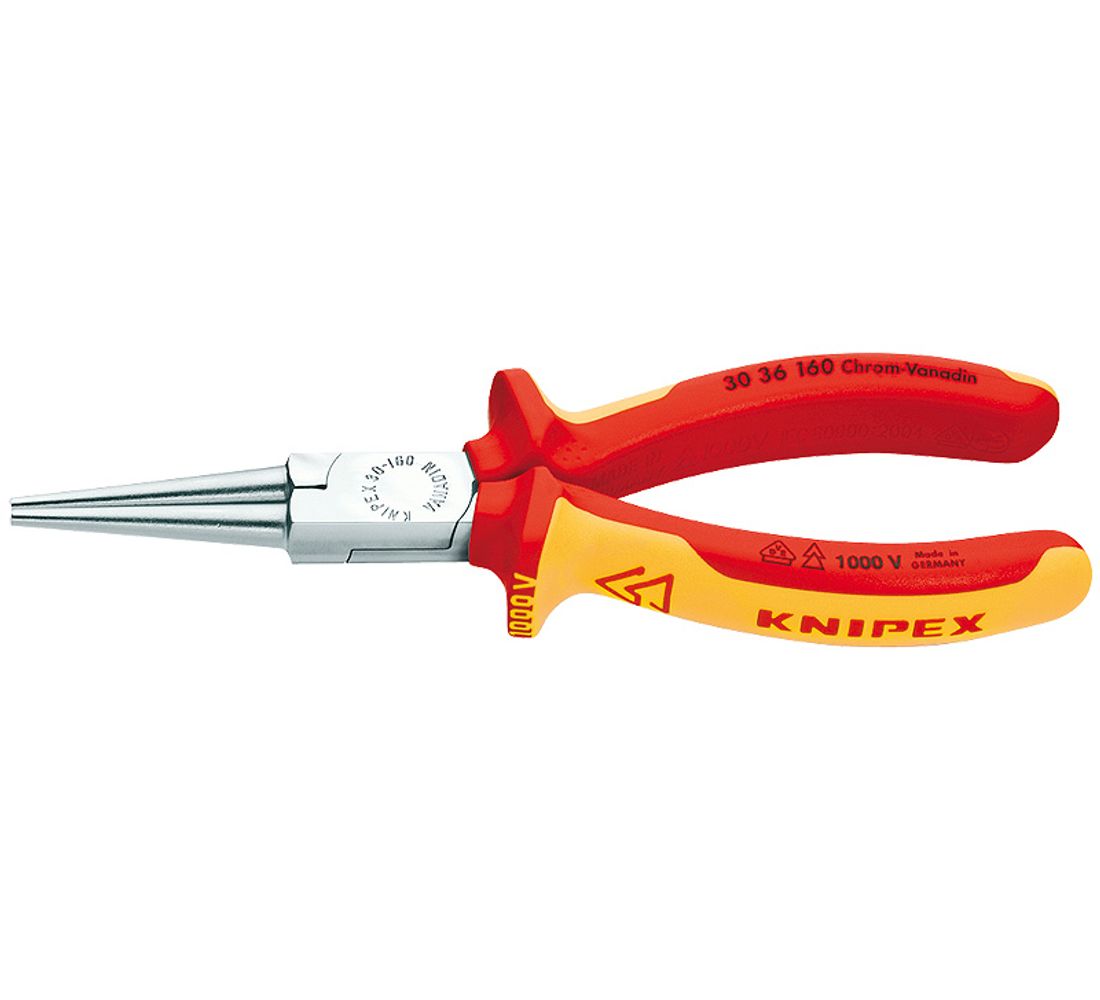 Knipex 3036160 VDE Rondbuigtang lang 160mm -1000V 1