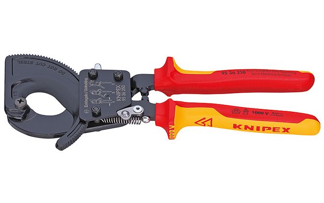 Knipex 9536250 VDE Kabel Ratel schaar 250mm-1000V