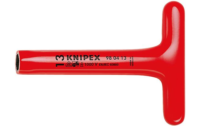 Knipex 980408 VDE Dopsleutel 8 x 200 mm met T-greep-1000V