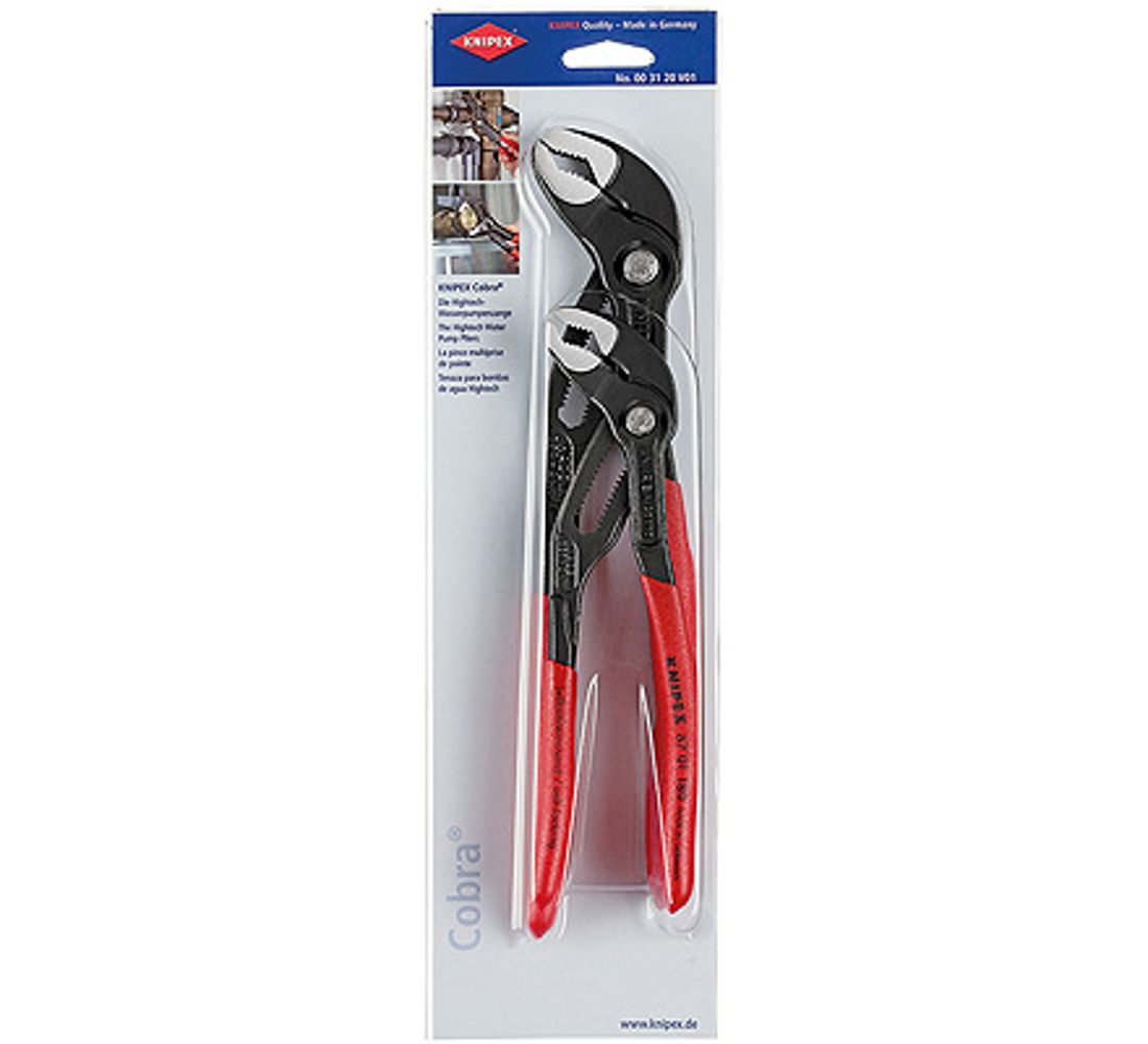 KNIPEX 2-delige 003120V01 tangenset Cobra 1