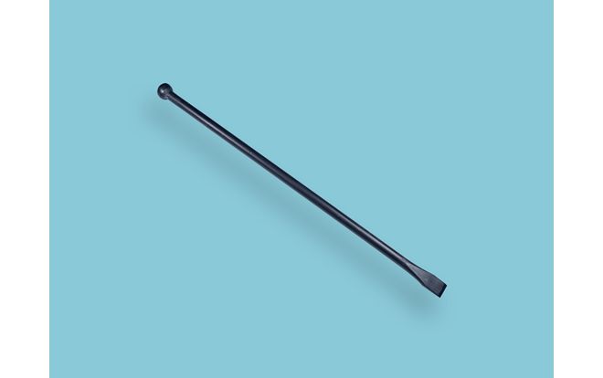 LIBILÉ Stootijzer 960840 1000 x 28 rond model met platte bek.