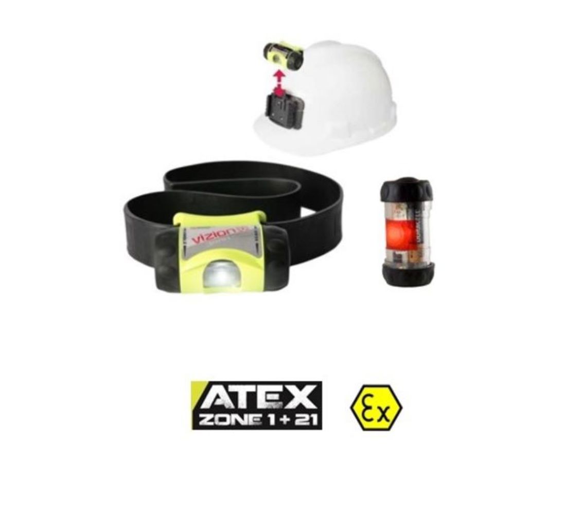 TAB4331 Explosieveilige Led Hoofdlamp ATEX zone 1,21 1