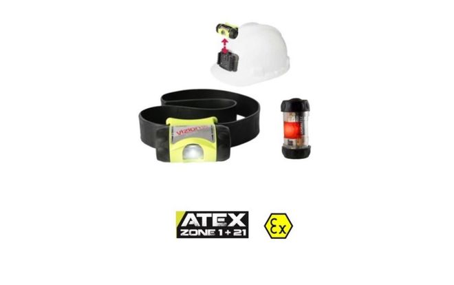 TAB4331 Explosieveilige Led Hoofdlamp ATEX zone 1,21