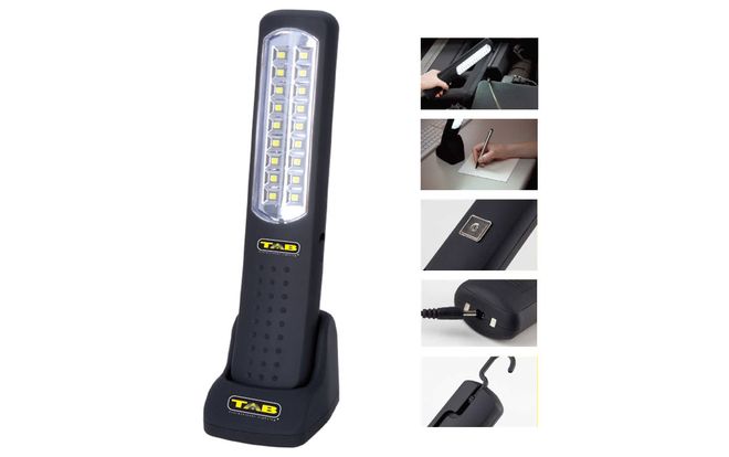 TAB 1933 Looplamp LED oplaadbaar 40-80 Lumen