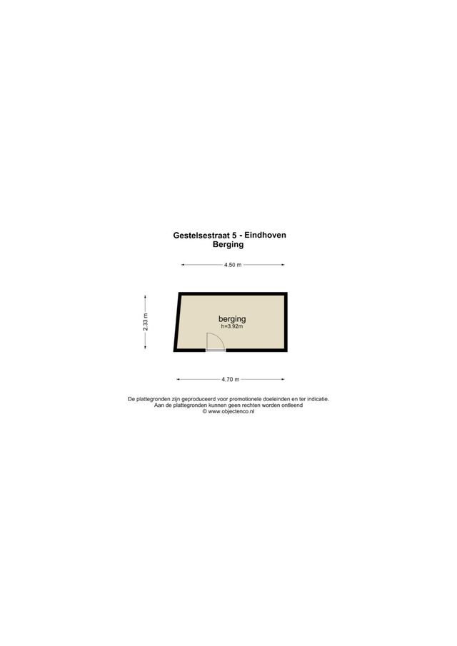 Gestelsestraat 5, Eindhoven - plattegrond 4